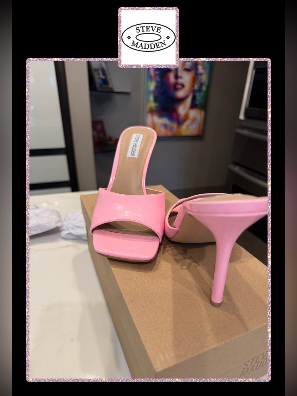 🆕 Steve Madden Signal Pink Patent Heels